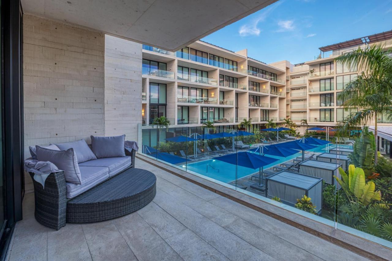 Astonishing Condo With Balcony In A Private Complex With Pool And Gym Playa del Carmen Eksteriør billede