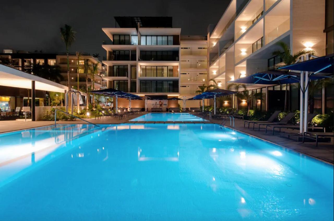 Astonishing Condo With Balcony In A Private Complex With Pool And Gym Playa del Carmen Eksteriør billede